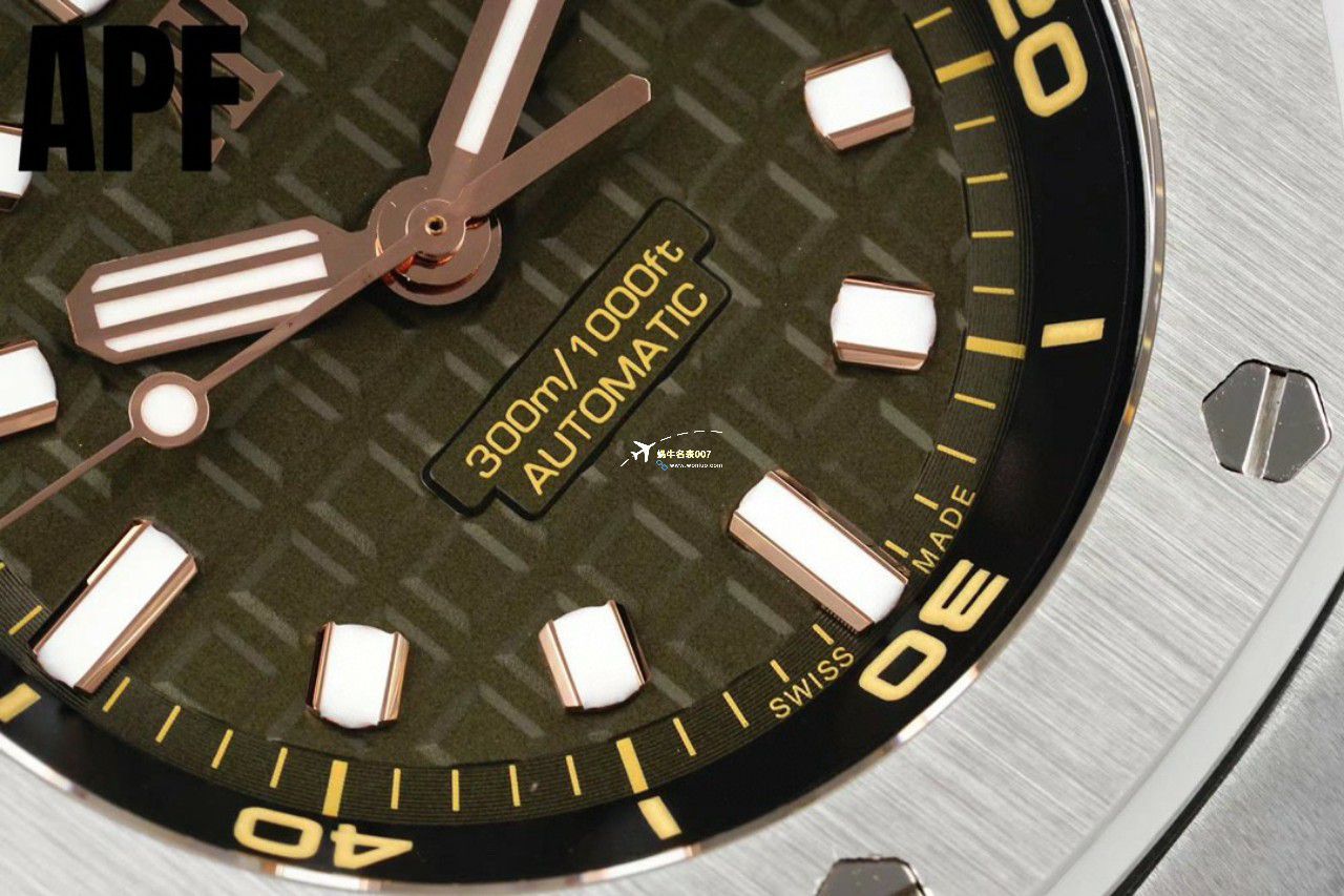 APF厂一比一顶级复刻高仿手表爱彼皇家橡树离岸型15720ST.OO.A027CA.01四颜面腕表 / AP230