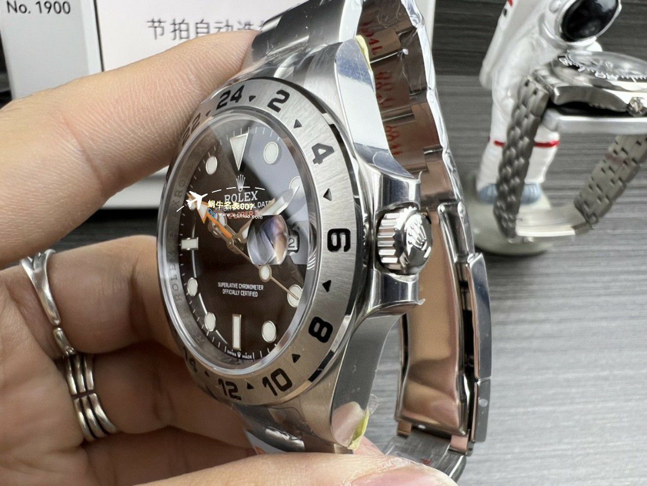 JVS一比一顶级复刻手表劳力士探险家二代高仿216570-77210和m216570-0001腕表 / R766