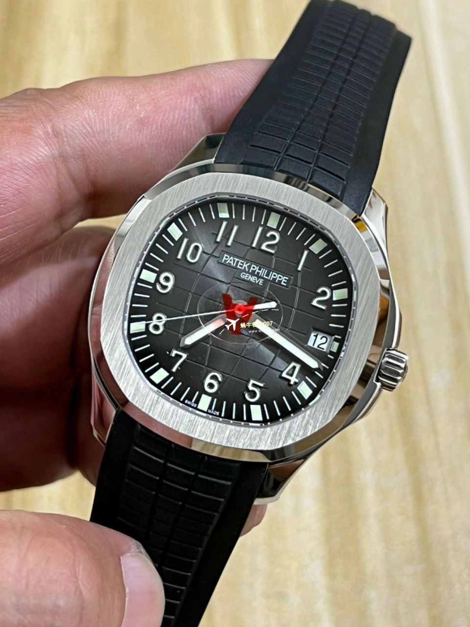 3K厂一比一复刻高仿手表百达翡丽AQUANAUT手雷5167R-001一体机芯升级版腕表 