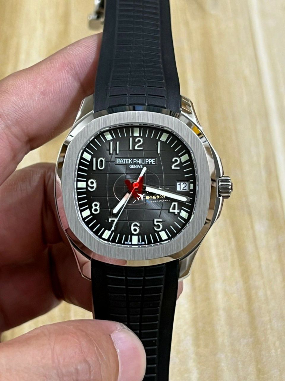 3K厂一比一复刻高仿手表百达翡丽AQUANAUT手雷5167R-001一体机芯升级版腕表 