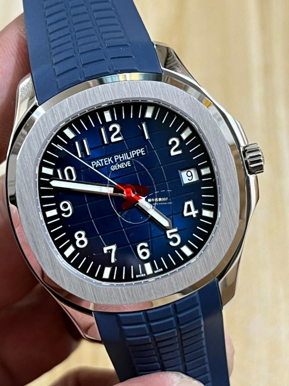 3K厂一比一复刻高仿手表百达翡丽AQUANAUT手雷5167R-001一体机芯升级版腕表 
