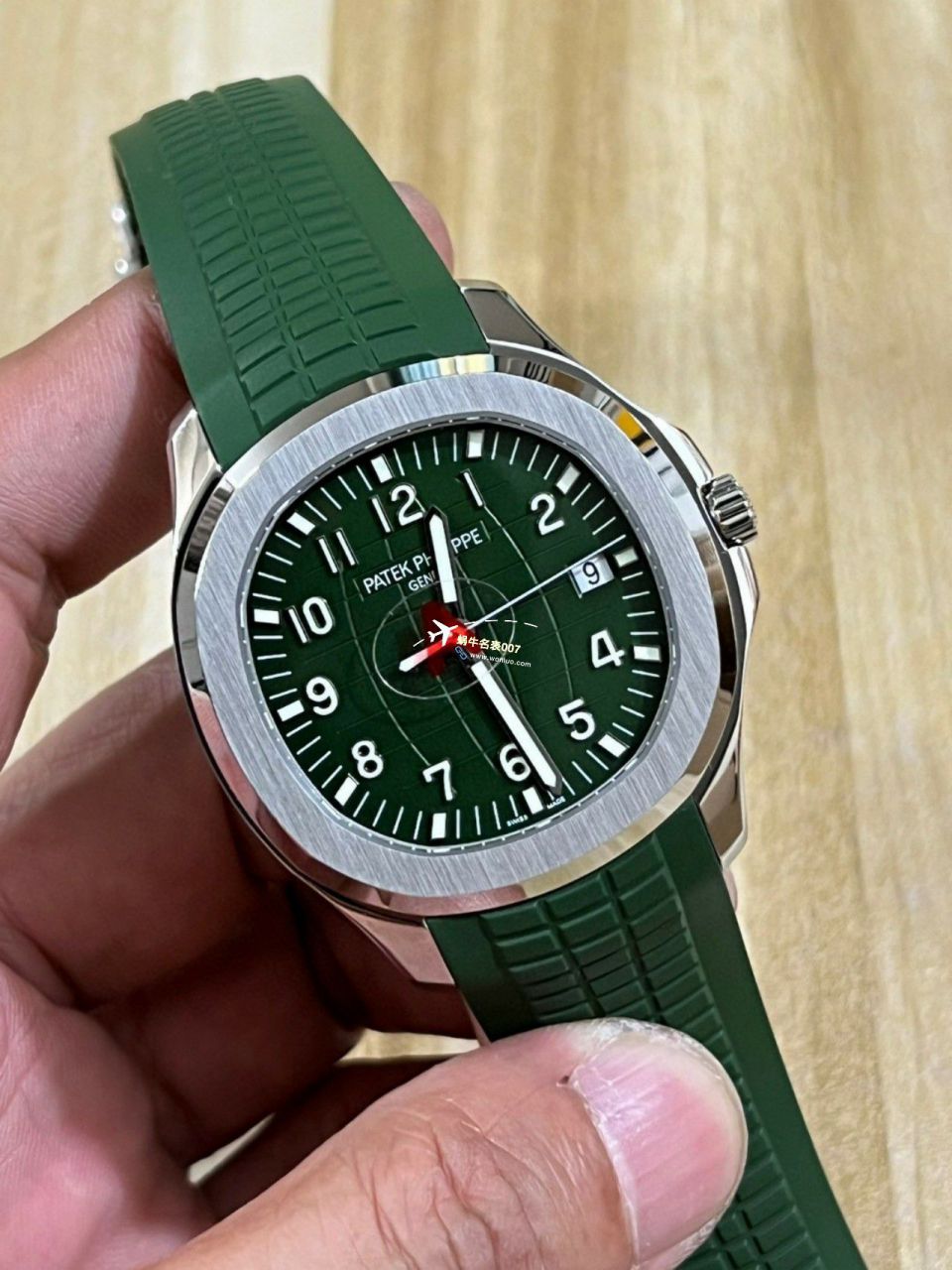 3K厂一比一复刻高仿手表百达翡丽AQUANAUT手雷5167R-001一体机芯升级版腕表 