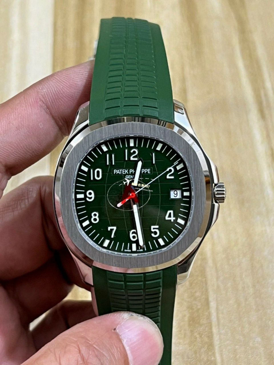 3K厂一比一复刻高仿手表百达翡丽AQUANAUT手雷5167R-001一体机芯升级版腕表 