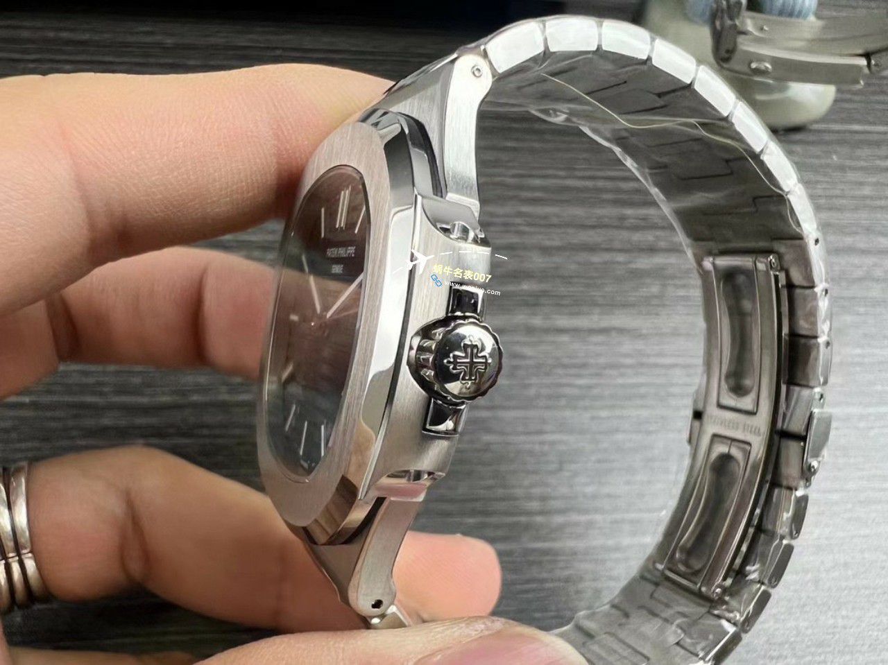 3k厂一比一顶级复刻高仿手表百达翡丽鹦鹉螺5711/1A-010手表 / BD372