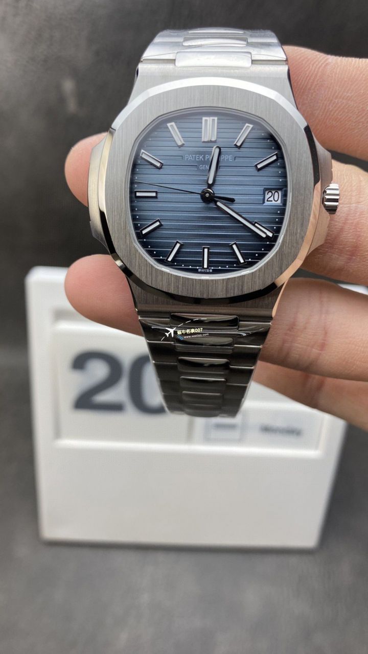 3k厂一比一顶级复刻高仿手表百达翡丽鹦鹉螺5711/1A-010手表 / BD372