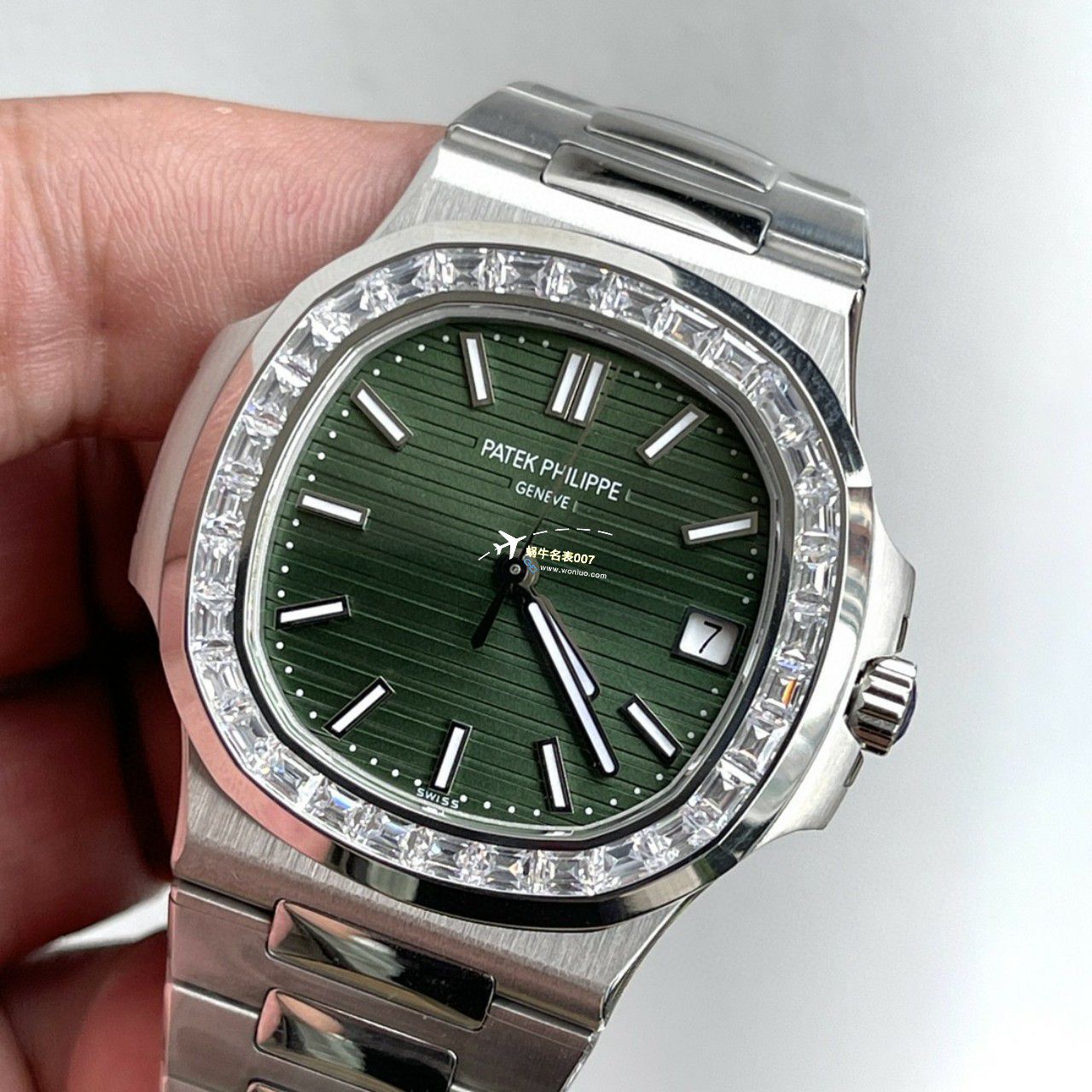 3k厂一比一顶级复刻高仿手表百达翡丽鹦鹉螺5711/1A-010手表 / BD372