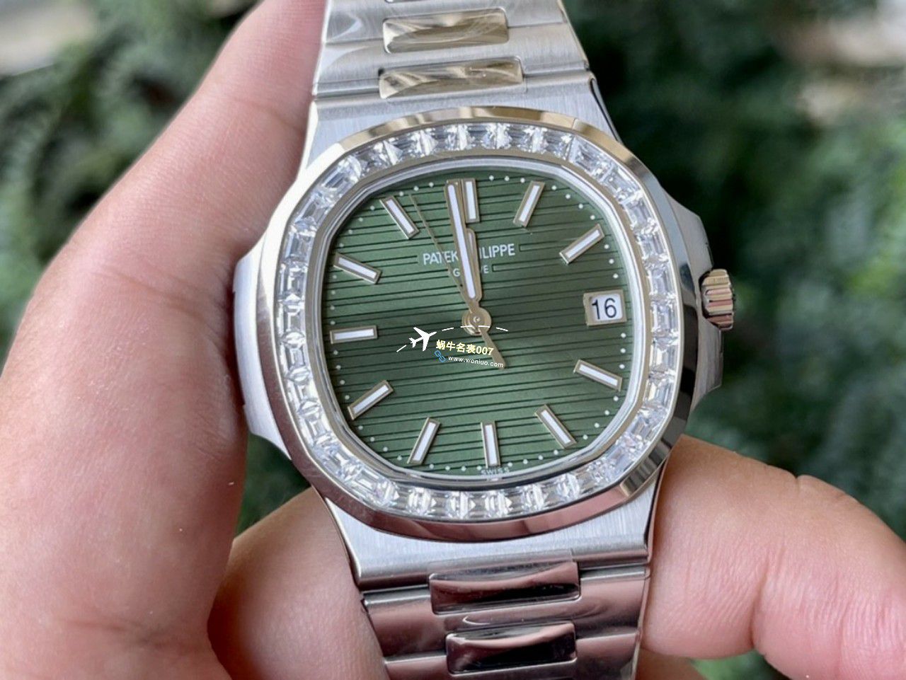 3k厂一比一顶级复刻高仿手表百达翡丽鹦鹉螺5711/1A-010手表 / BD372