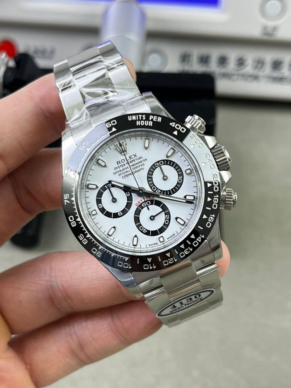 视频评测clean厂4130机芯劳力士迪通拿熊猫迪m116500ln-0001等顶级一比一高仿手表 / R763