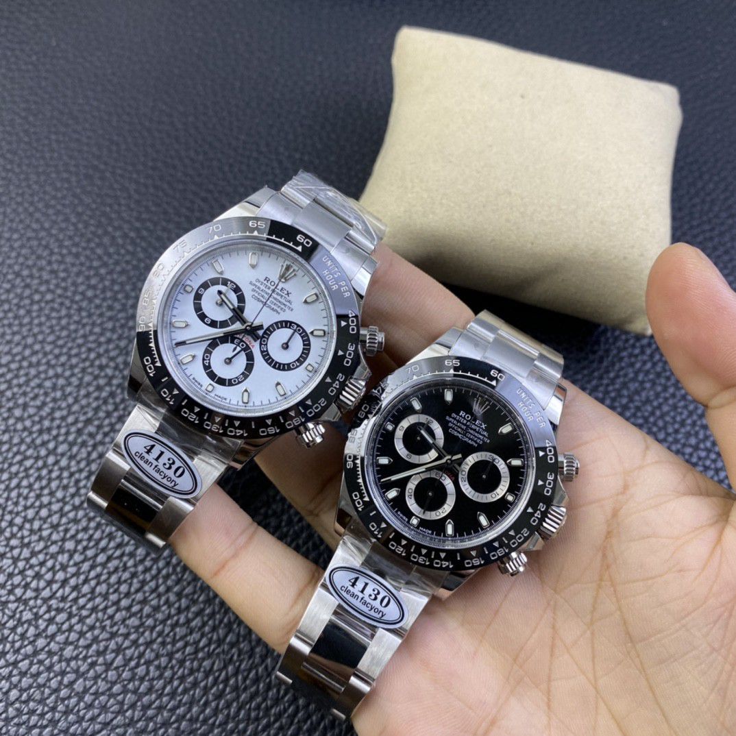 视频评测clean厂4130机芯劳力士迪通拿熊猫迪m116500ln-0001等顶级一比一高仿手表 / R763