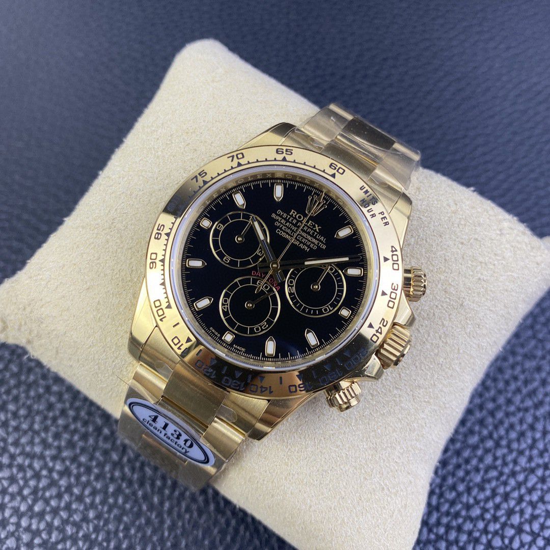 视频评测clean厂4130机芯劳力士迪通拿熊猫迪m116500ln-0001等顶级一比一高仿手表 / R763