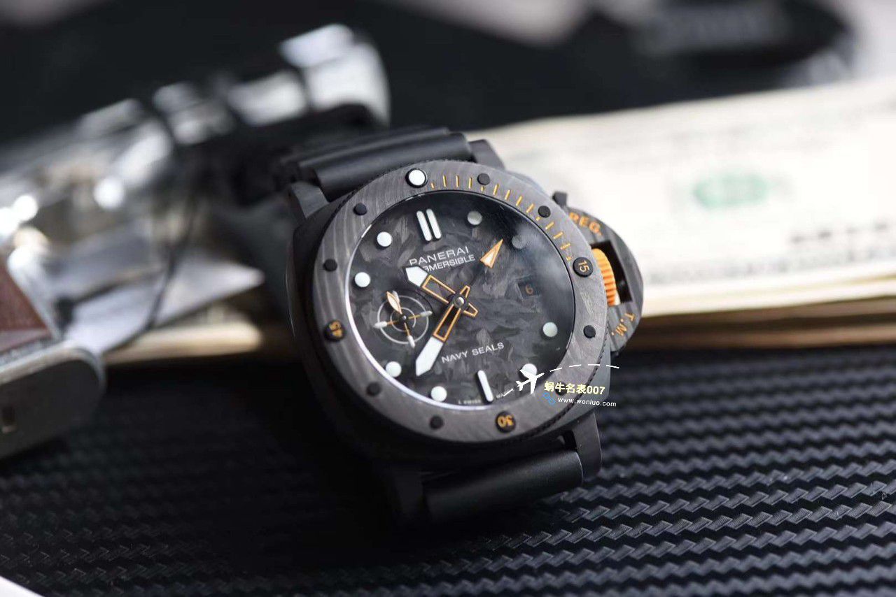 VS厂一比一顶级复刻高仿手表沛纳海PAM01324、PAM1324全碳纤维 / VSPAM01324