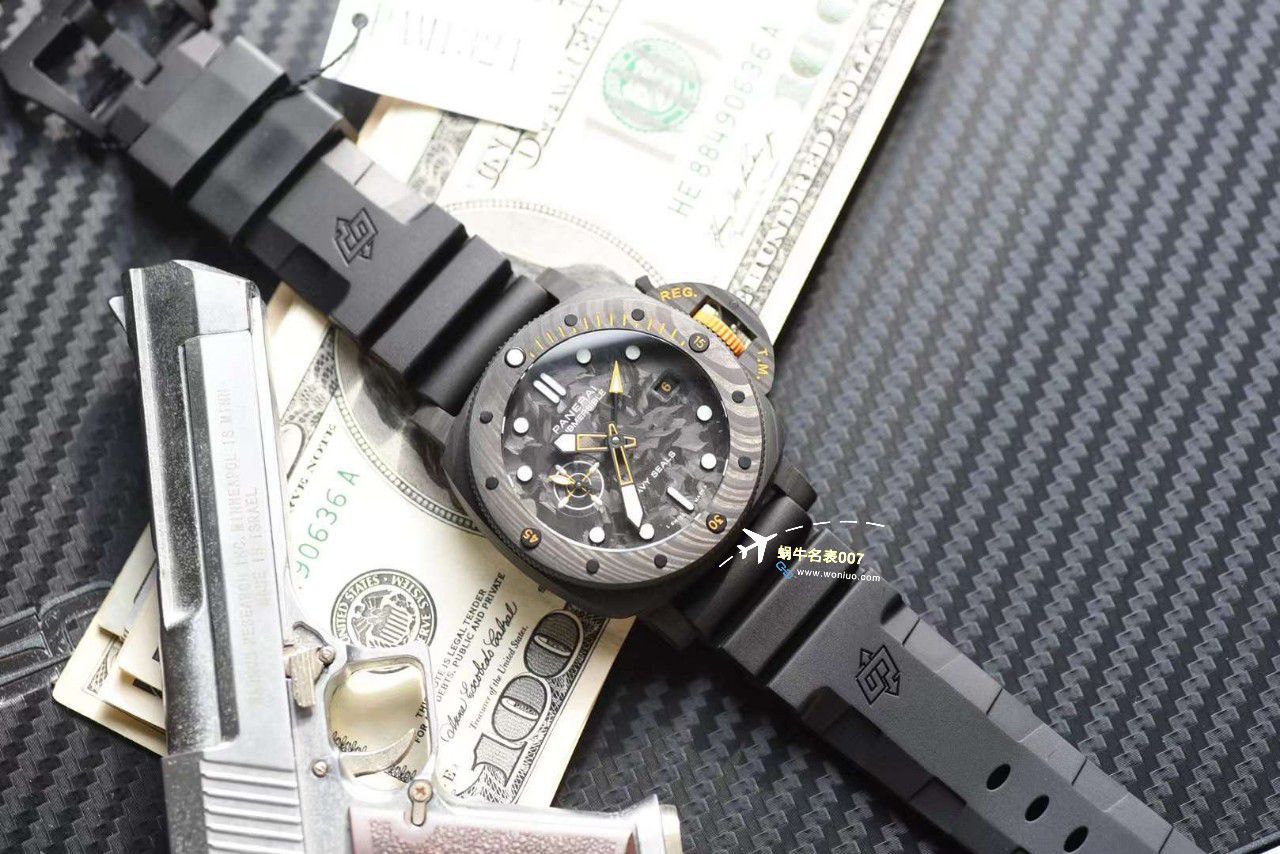 VS厂一比一顶级复刻高仿手表沛纳海PAM01324、PAM1324全碳纤维 / VSPAM01324