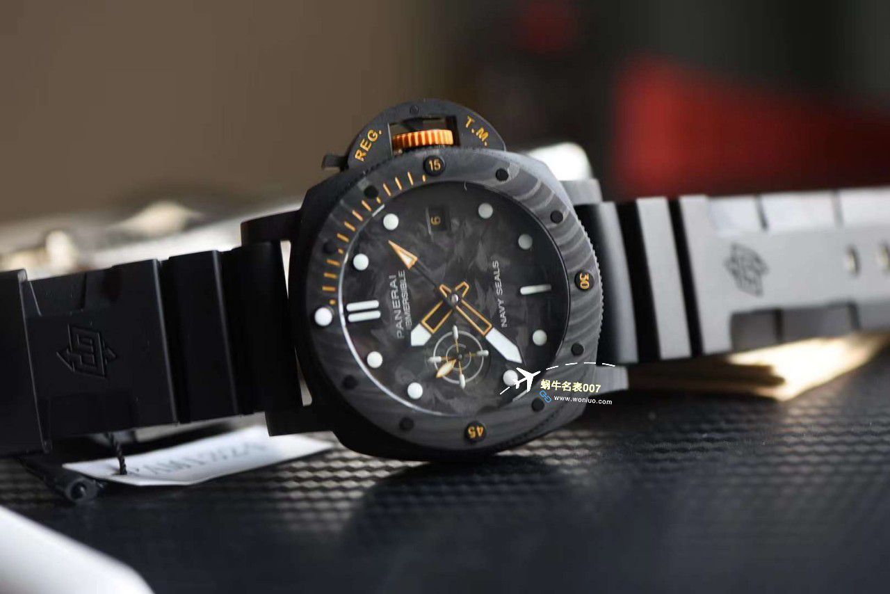 VS厂一比一顶级复刻高仿手表沛纳海PAM01324、PAM1324全碳纤维 / VSPAM01324