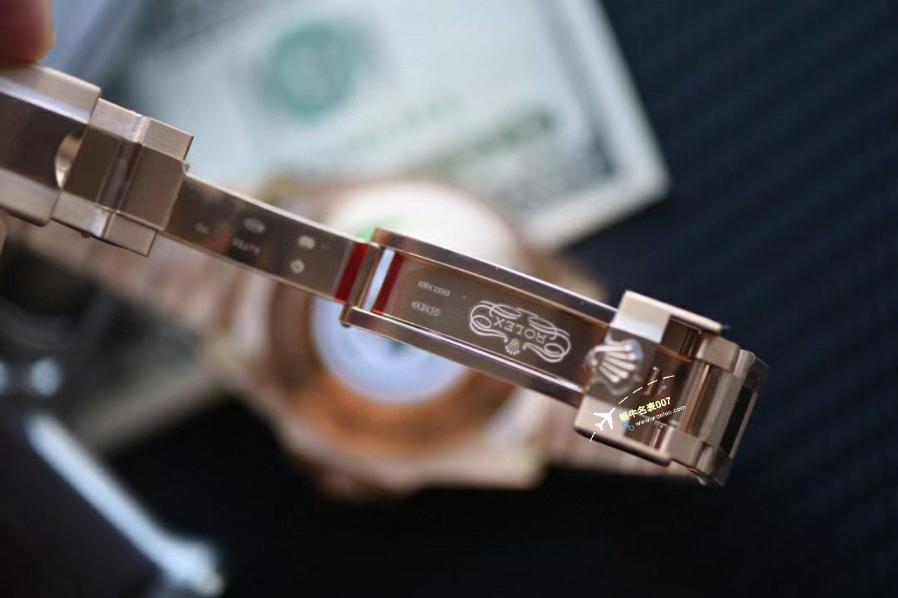 Clean厂C厂一比一精仿复刻高仿手表劳力士格林尼治型II全玫瑰金m126715chnr-0001腕表 / R775