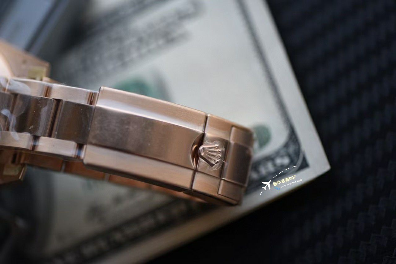 Clean厂C厂一比一精仿复刻高仿手表劳力士格林尼治型II全玫瑰金m126715chnr-0001腕表 / R775