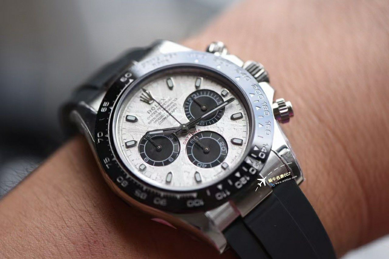 N厂一比一超A高仿复刻手表劳力士4130迪通拿M116519LN-0038(陨石迪) / R773