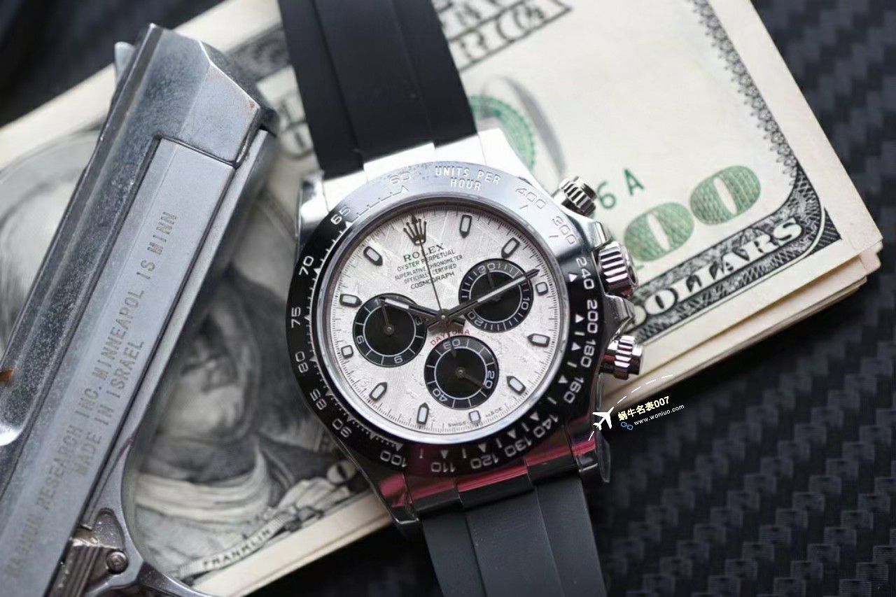 N厂一比一超A高仿复刻手表劳力士4130迪通拿M116519LN-0038(陨石迪) / R773