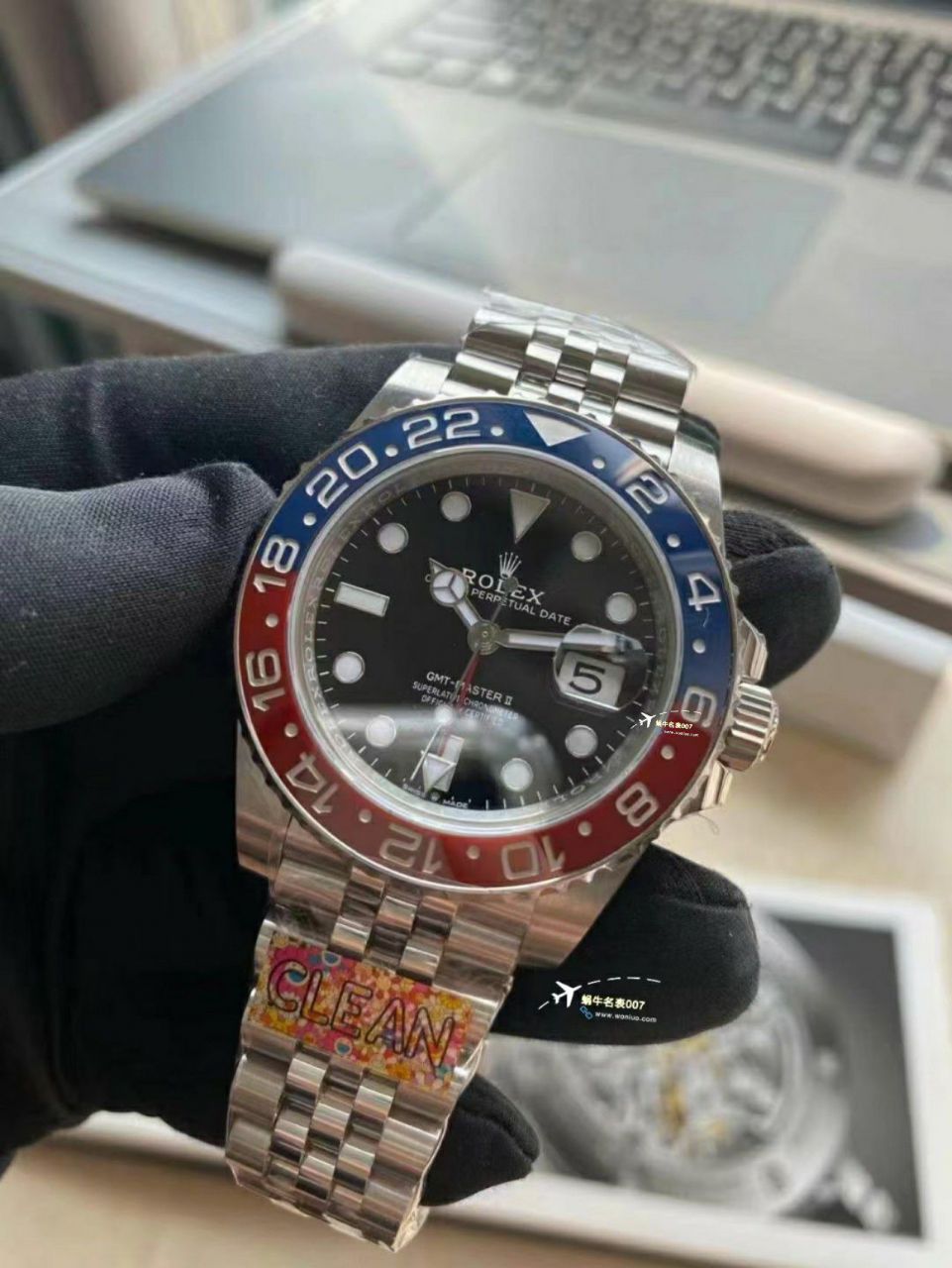 视频评测C厂clean劳力士格林尼治型可乐圈m126710blro-0001一比一复刻高仿手表 