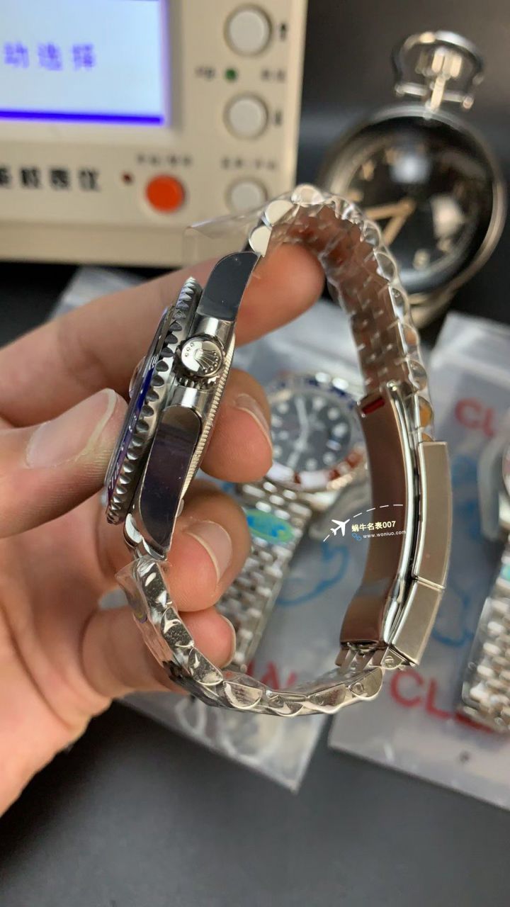 视频评测C厂clean劳力士格林尼治型可乐圈m126710blro-0001一比一复刻高仿手表 