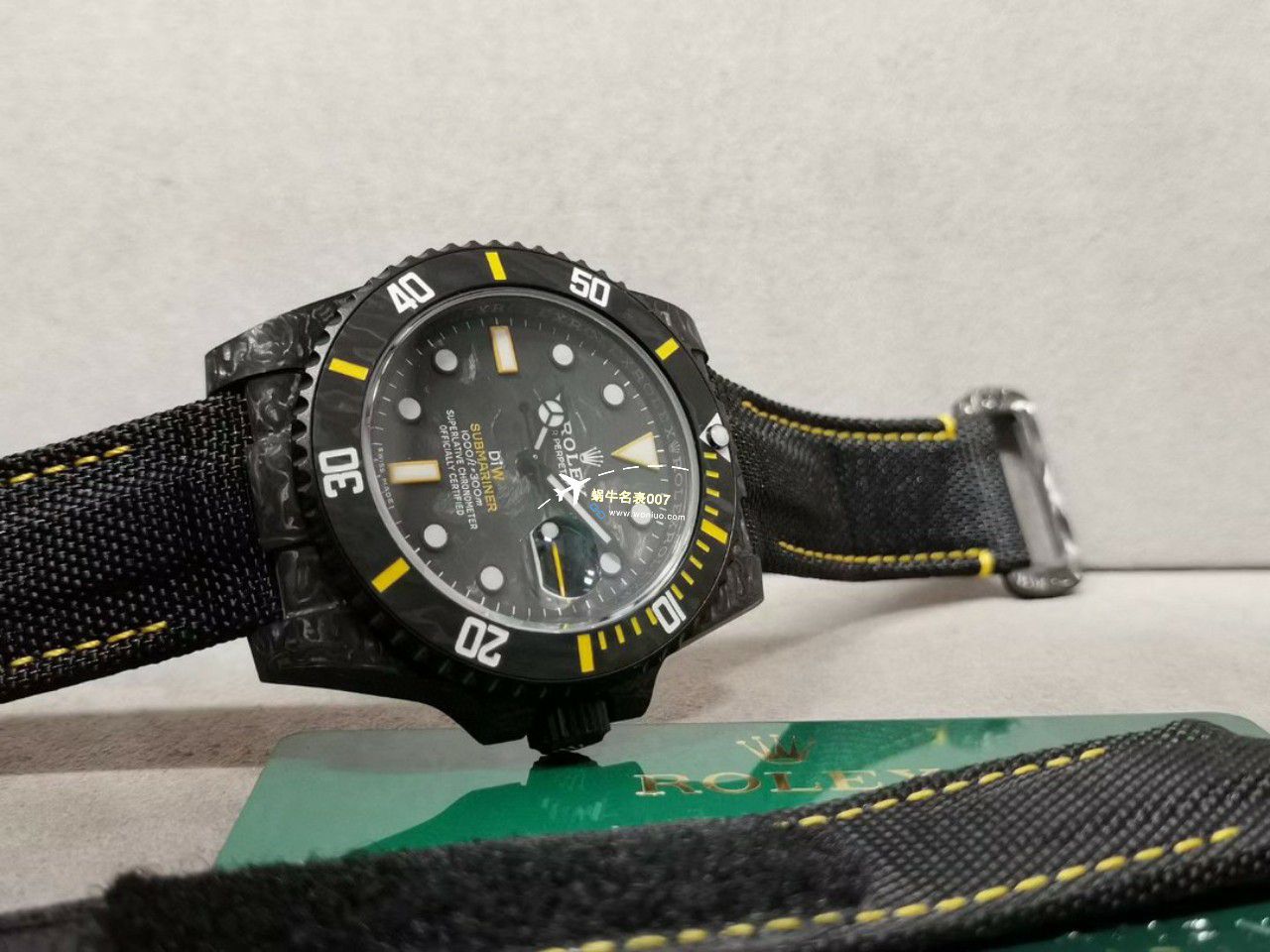 VS厂市场最高版本最新最轻劳力士Rolex碳纤维Carbon Sea-Dweller水鬼系列高仿腕表 / R789