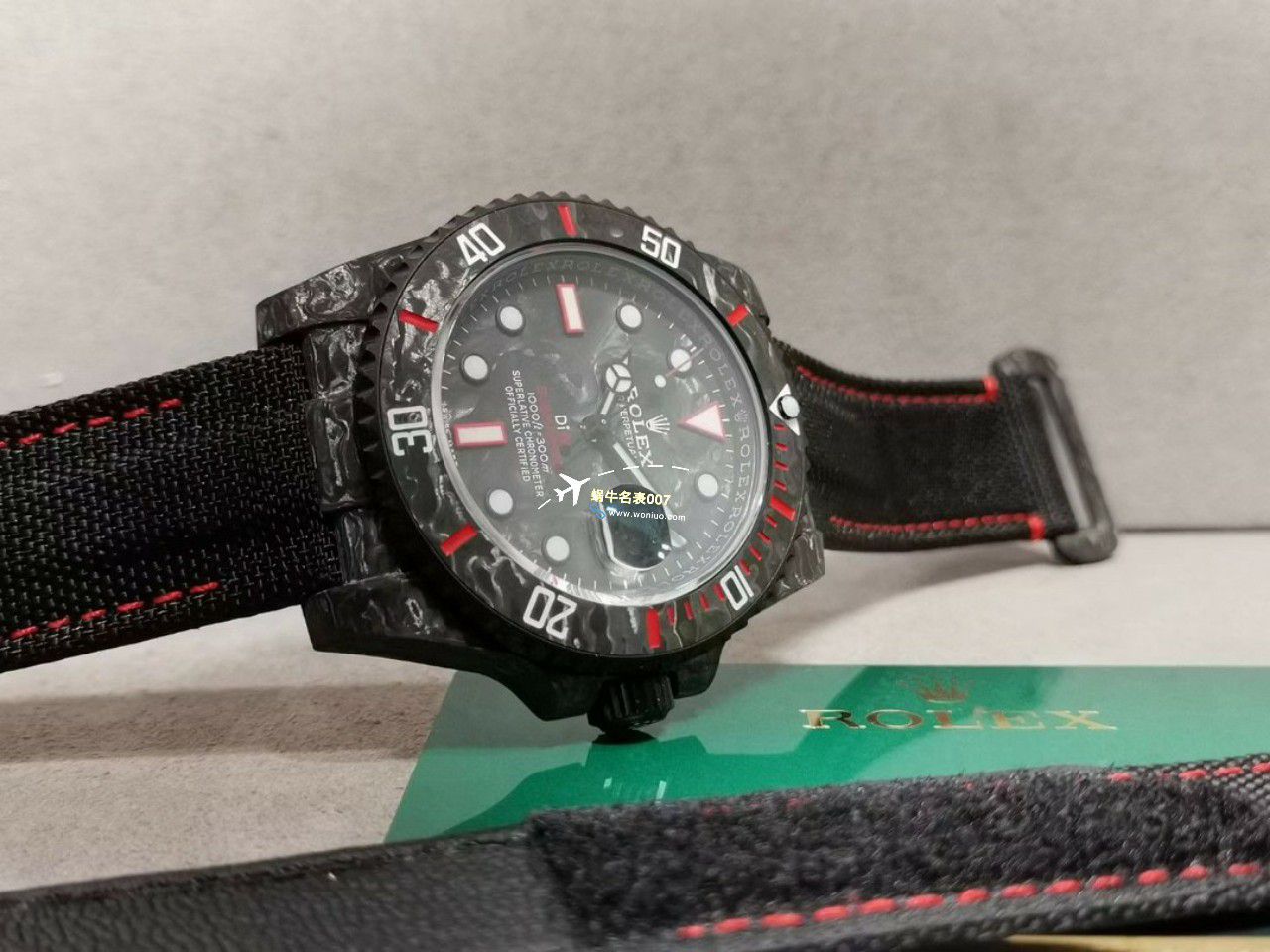 VS厂市场最高版本最新最轻劳力士Rolex碳纤维Carbon Sea-Dweller水鬼系列高仿腕表 / R789