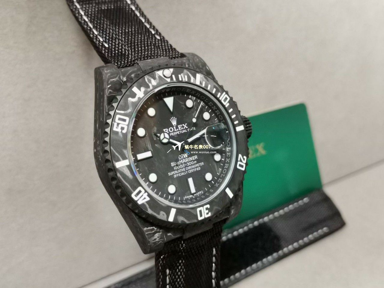 VS厂市场最高版本最新最轻劳力士Rolex碳纤维Carbon Sea-Dweller水鬼系列高仿腕表 / R789