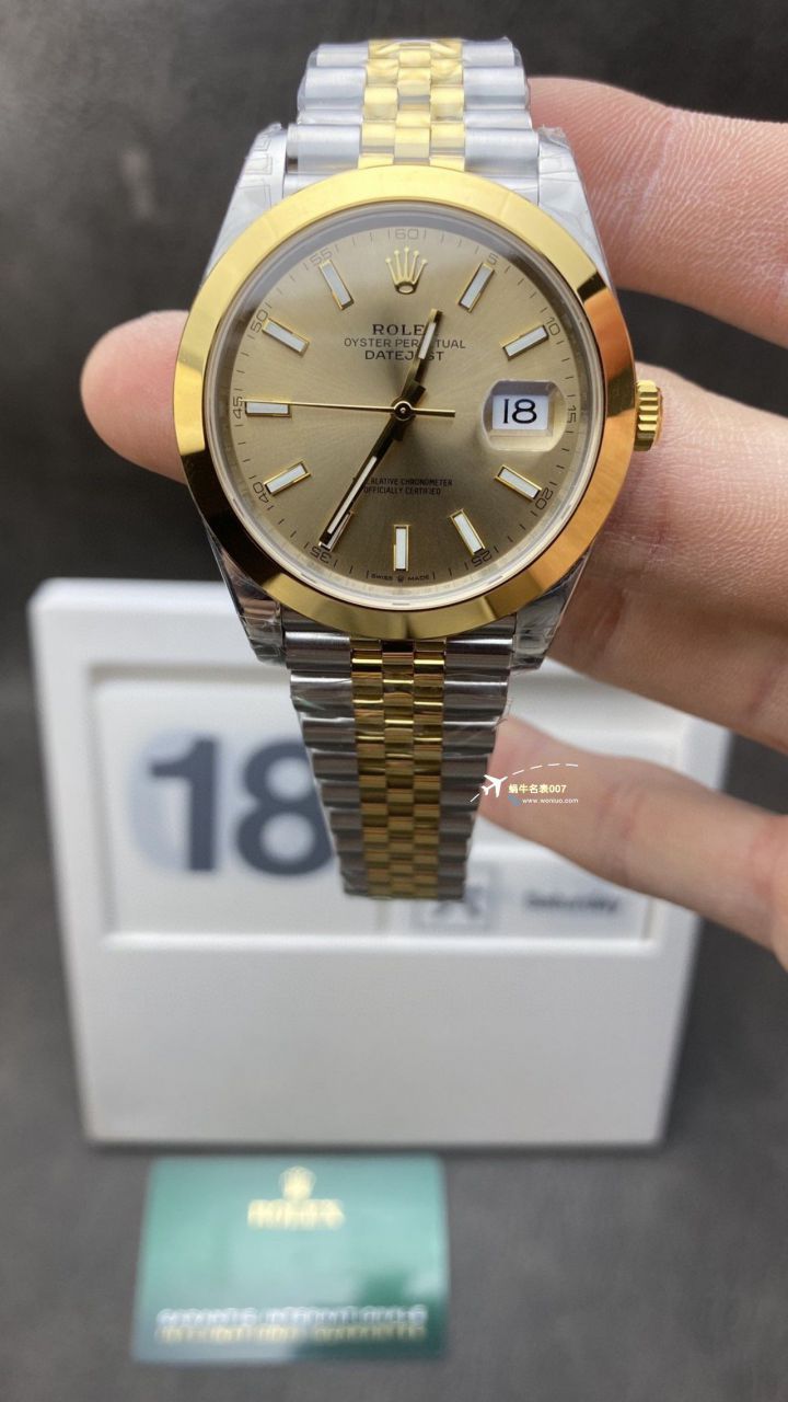 vs厂劳力士日志41MM款式集合多表盘m126334持续更新【一比一复刻高仿手表】 