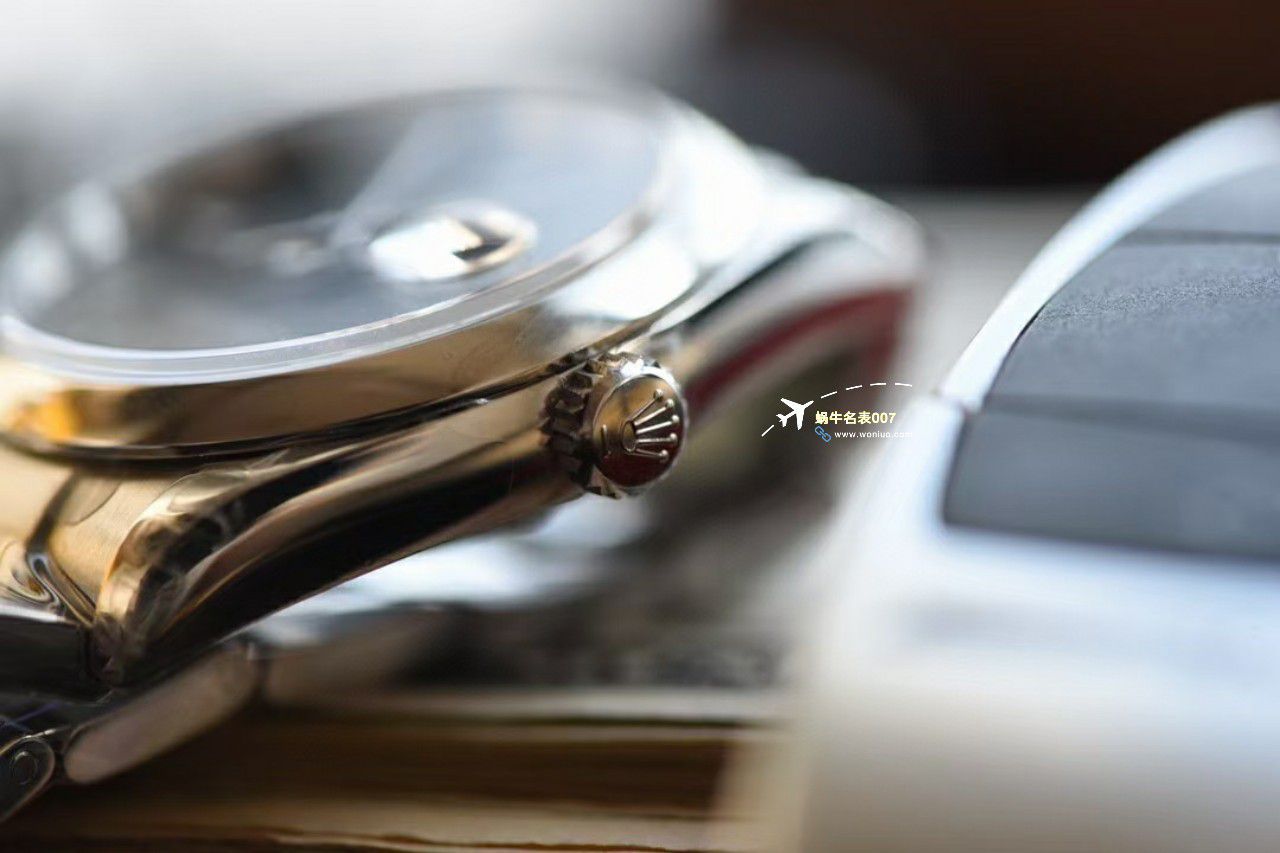 视频评测VS厂劳力士日志36毫米绿萝m126200-0018高仿手表 / R793