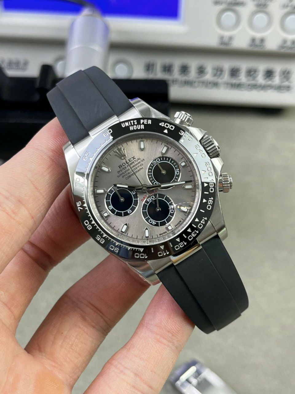 Clean/C厂劳力士灰胶迪通拿m126519ln-0006一比一个精仿复刻手表 / R776