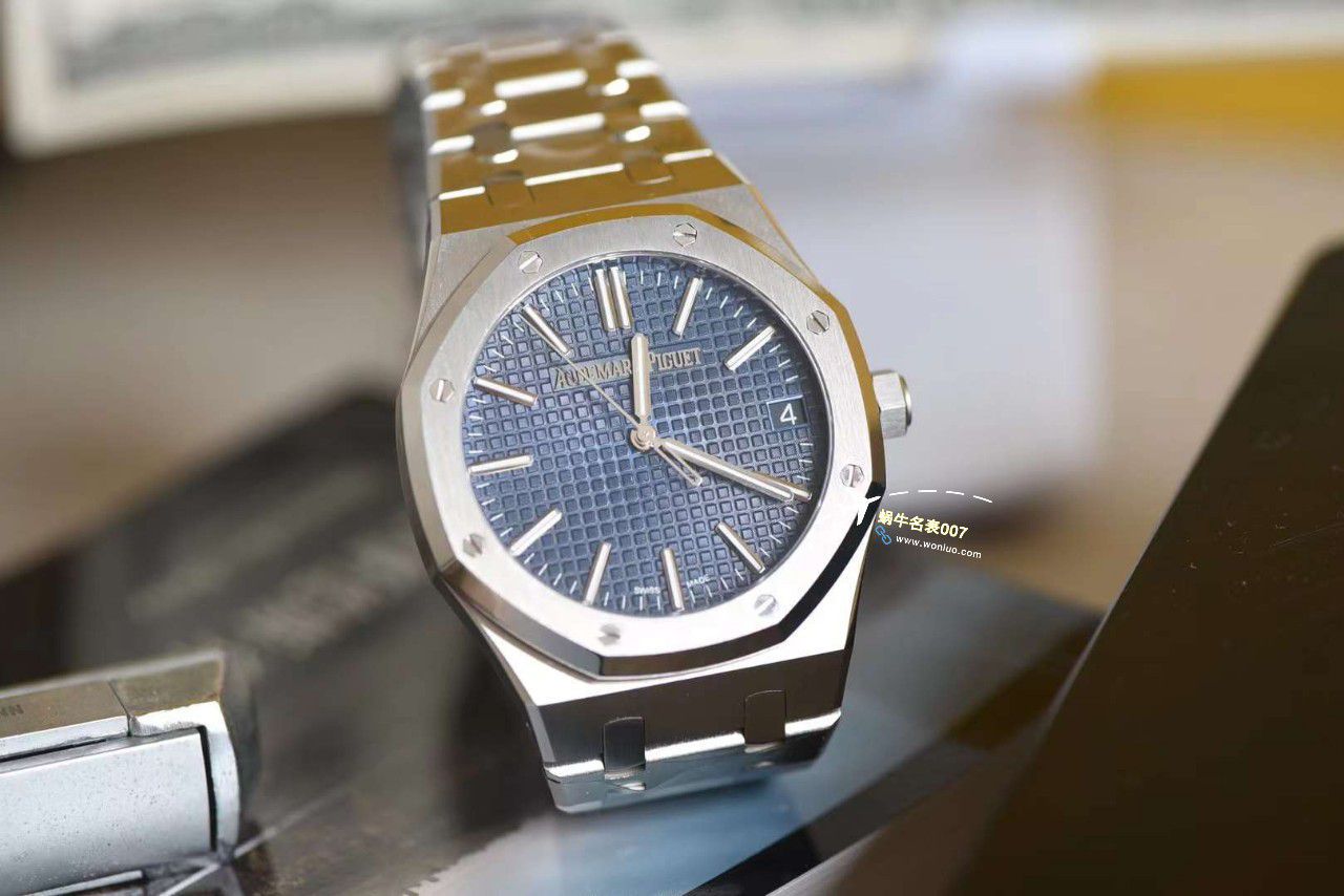 【视频评测】APS厂爱彼皇家橡树50周年一比一高仿手表15510ST.OO.1320ST.06腕表 / AP265