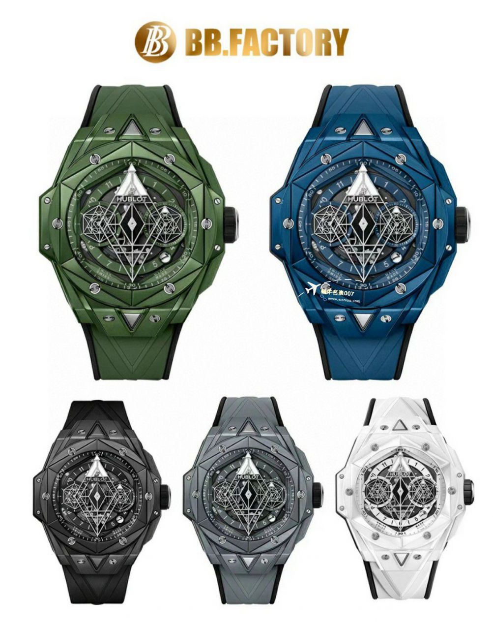 【视频评测】ZF/BBF厂宇舶刺青二代418.CX.1107.RX.MXM22高仿复刻手表 