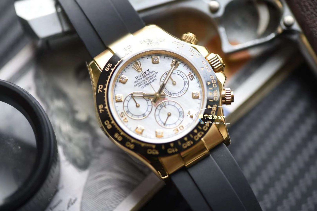 【视频评测】Clean厂劳力士宇宙计型迪通拿顶级复刻高仿手表116518LN-0037腕表 / R803