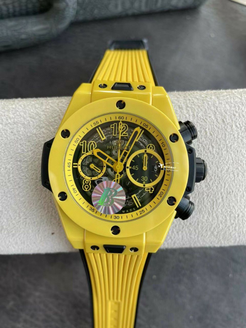 【视频评测】BBF、ZF厂宇舶系列高仿手表441.CF.8513.RX，蒂芙尼蓝441.EX.5120.RX腕表 / YB128