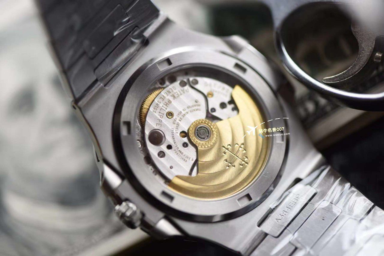 【视频评测】3K一体机百达翡丽绿面鹦鹉螺一比一高仿复刻5711/1A-014手表 / BD386