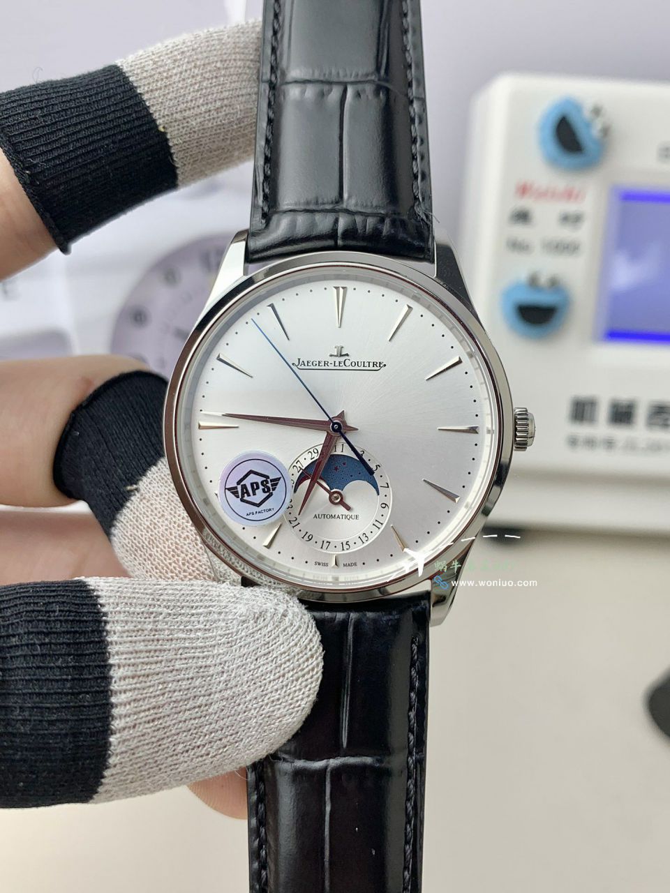 APS超A复刻高仿积家大师积家月相新品1368471手表 / JJ198