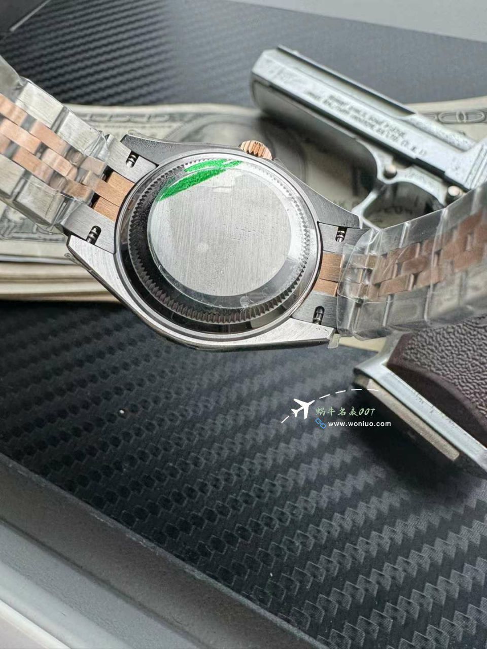 劳力士女装日志型28毫米m279171-0003复刻高仿巧克力面盘腕表 / R855