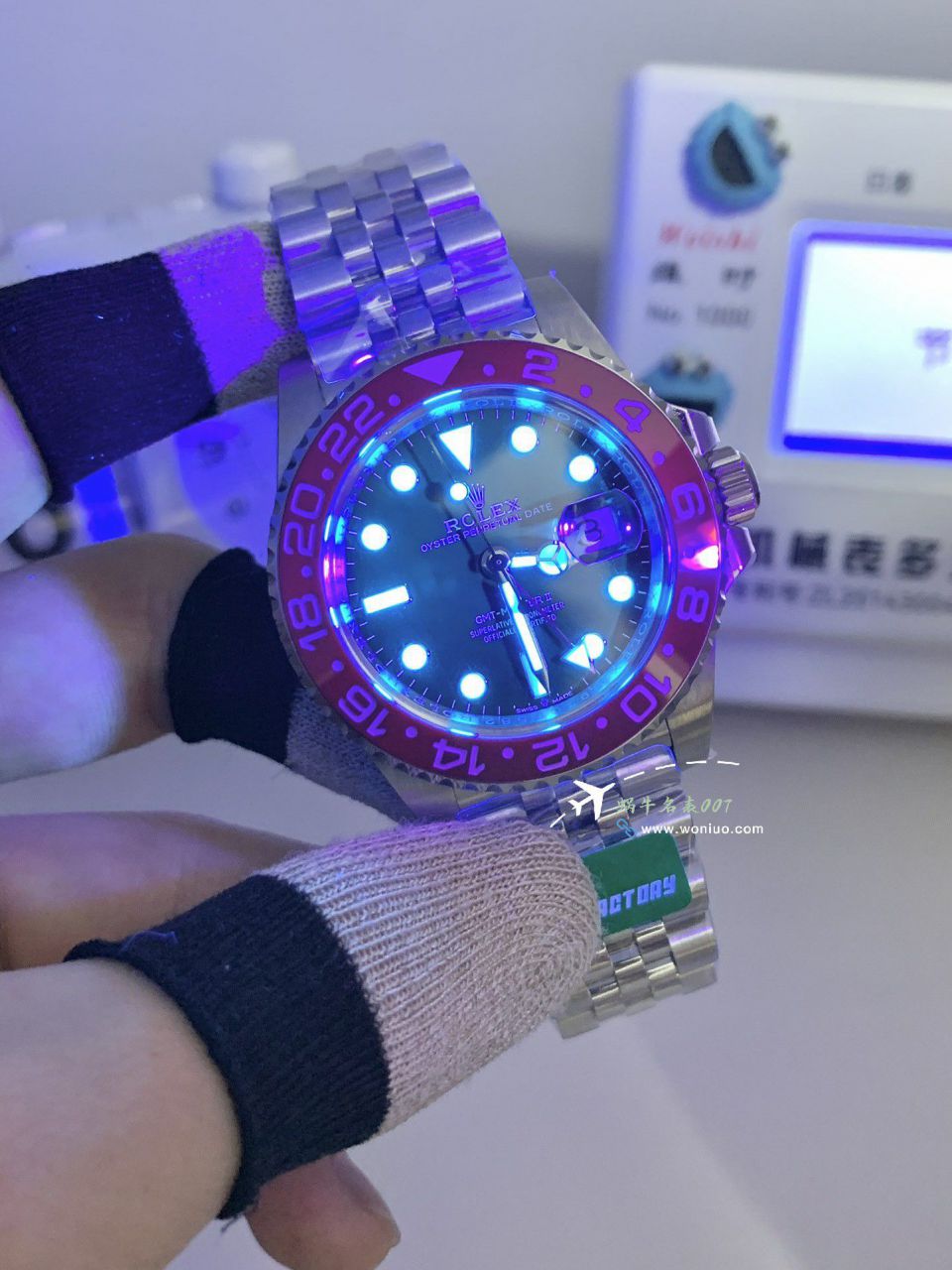 视频评测顶级复刻C+V3劳力士格林尼治型II高仿可乐圈m126710blro-0001腕表 / R856