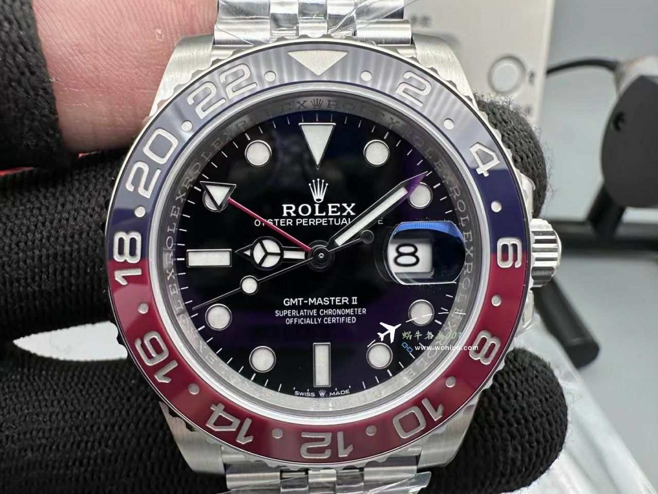 视频评测顶级复刻C+V3劳力士格林尼治型II高仿可乐圈m126710blro-0001腕表 / R856