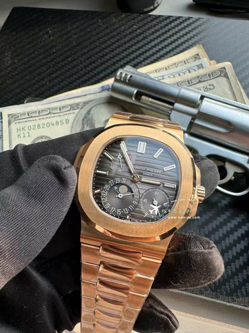 PPF百达翡丽运动优雅鹦鹉螺一比一高仿复刻5712/1R-001腕表 / BD391