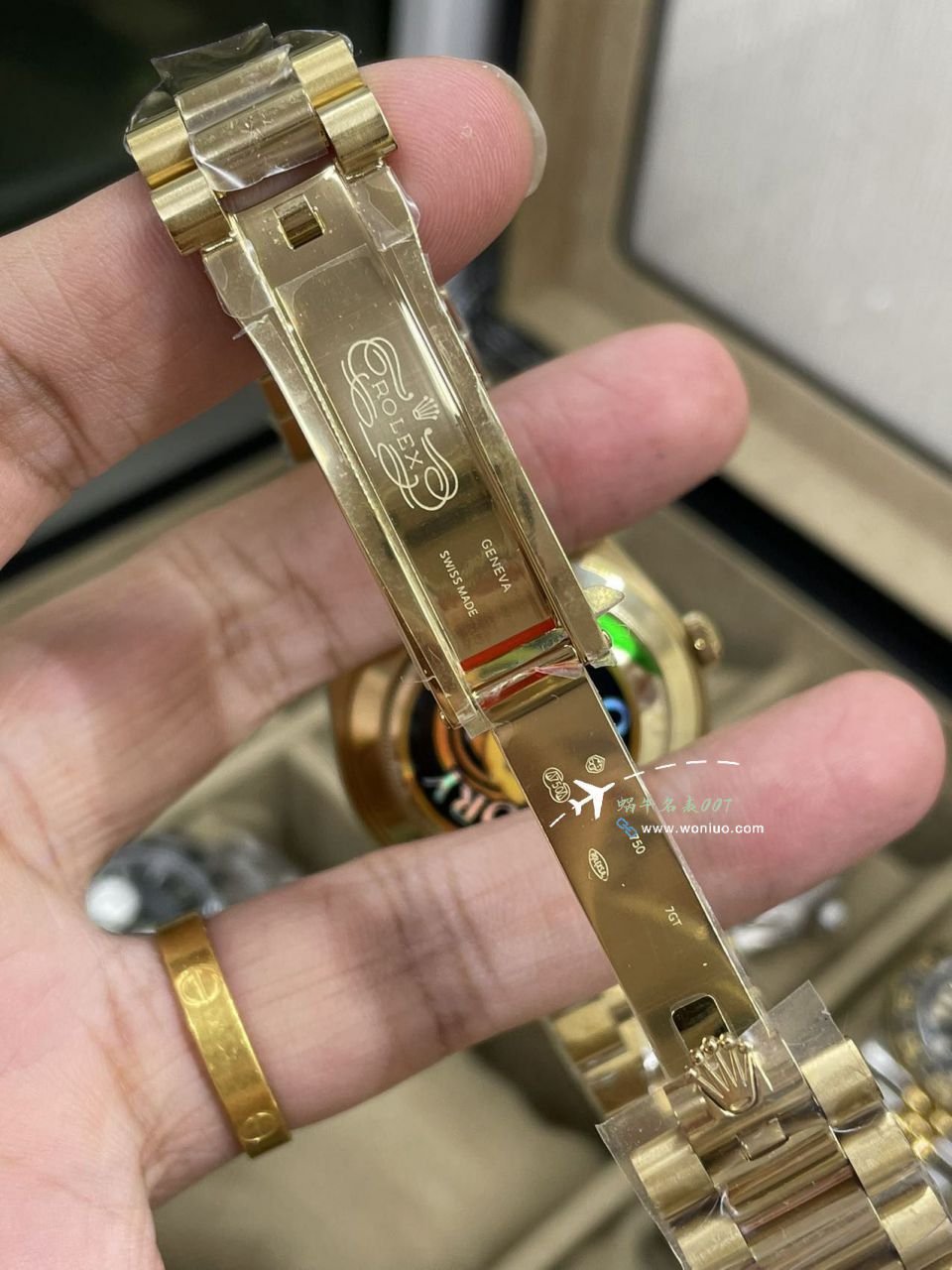 QF劳力士DD星期日历配重版本复刻高仿罗马烟熏绿m228238-0069，渐变蓝m228236-0024，渐变灰m228235-0055 / R857