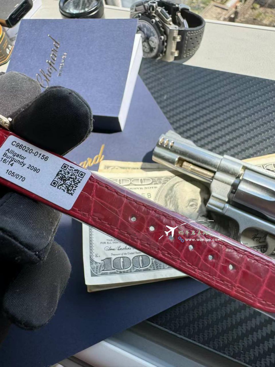 YF萧邦顶级复刻高仿女表HAPPY SPORT红面贝母系列275378-5005腕表 