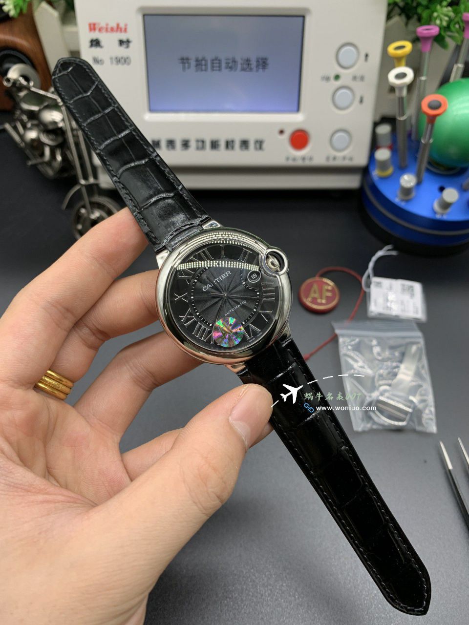 AF卡地亚蓝气球42MM超A高仿手表WE9009Z3腕表 