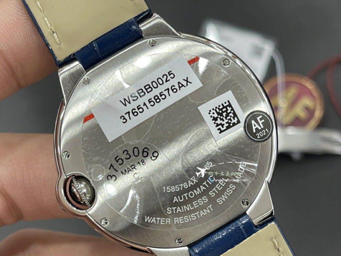 AF卡地亚蓝气球42MM超A高仿手表WE9009Z3腕表 