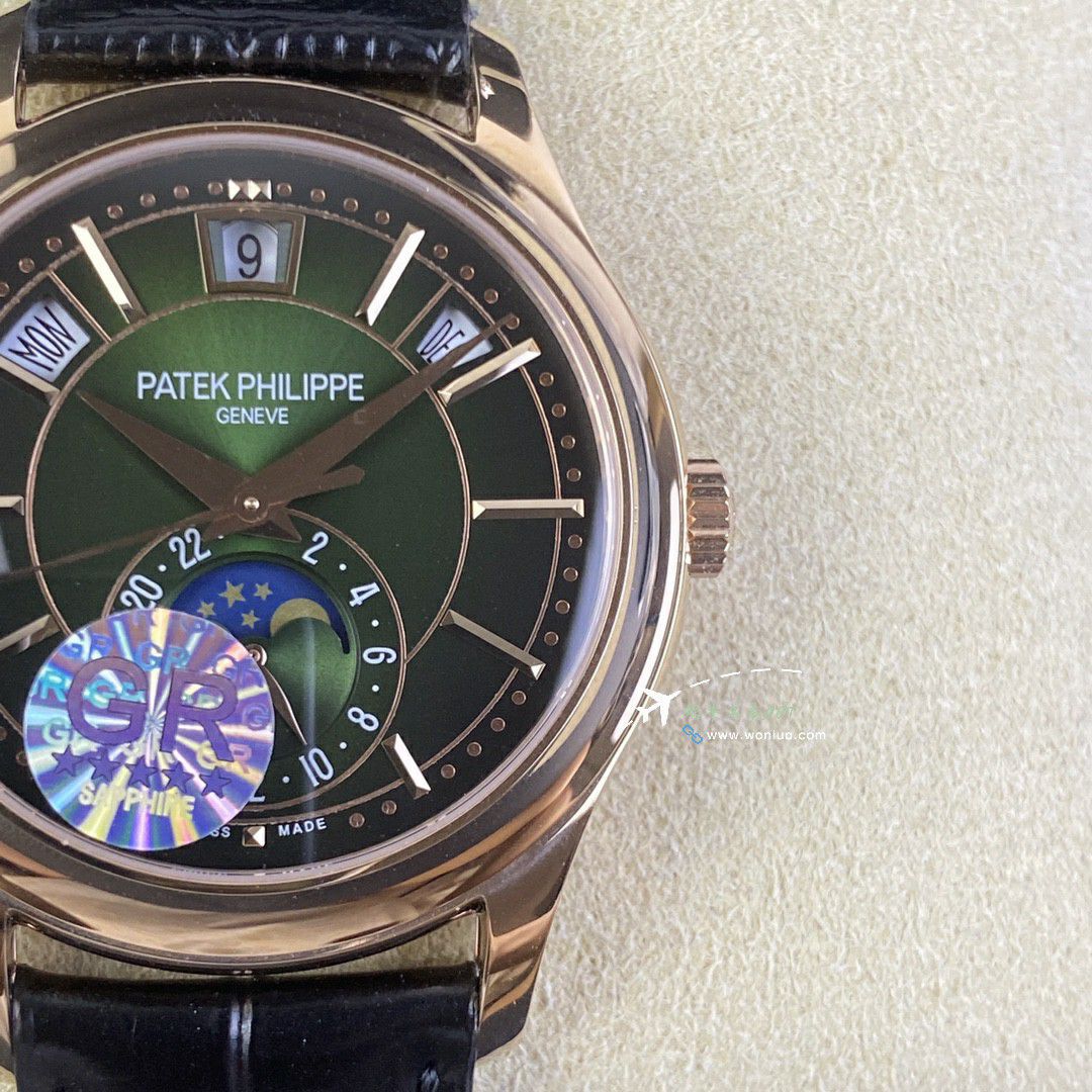GR厂PATEK PHILIPPE百达翡丽复杂功能时计超A高仿手表5205R-011腕表 / BD500