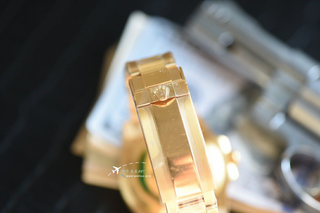 视频评测TOP版本全黄金蓝水鬼VS劳力士潜航者型顶级复刻手表m126618lb-0002腕表 / R922