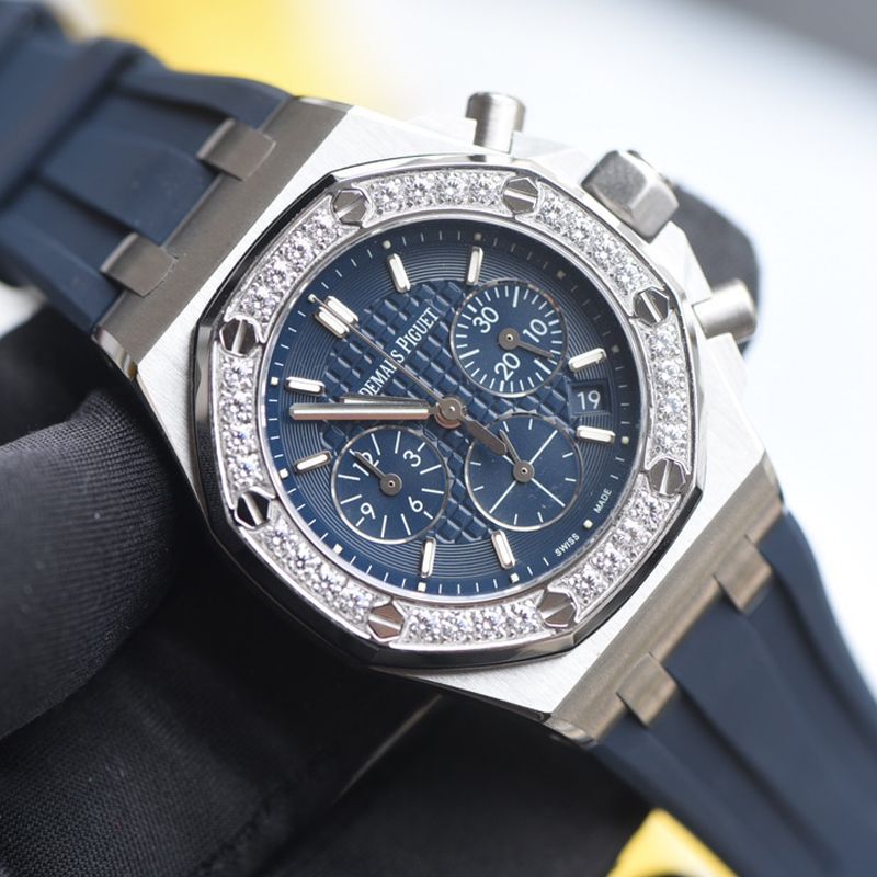 Duck爱彼皇家橡树离岸型超A高仿女表26231ST.ZZ.D027CA.01腕表