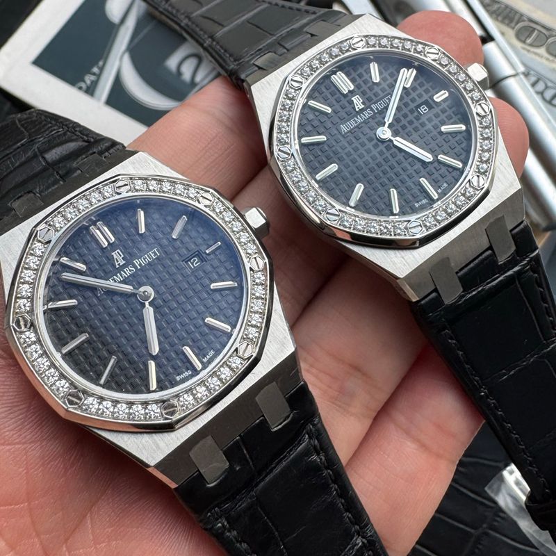 V7厂爱彼皇家橡树顶级复刻高仿女表67651ST.ZZ.D002CR.01腕表