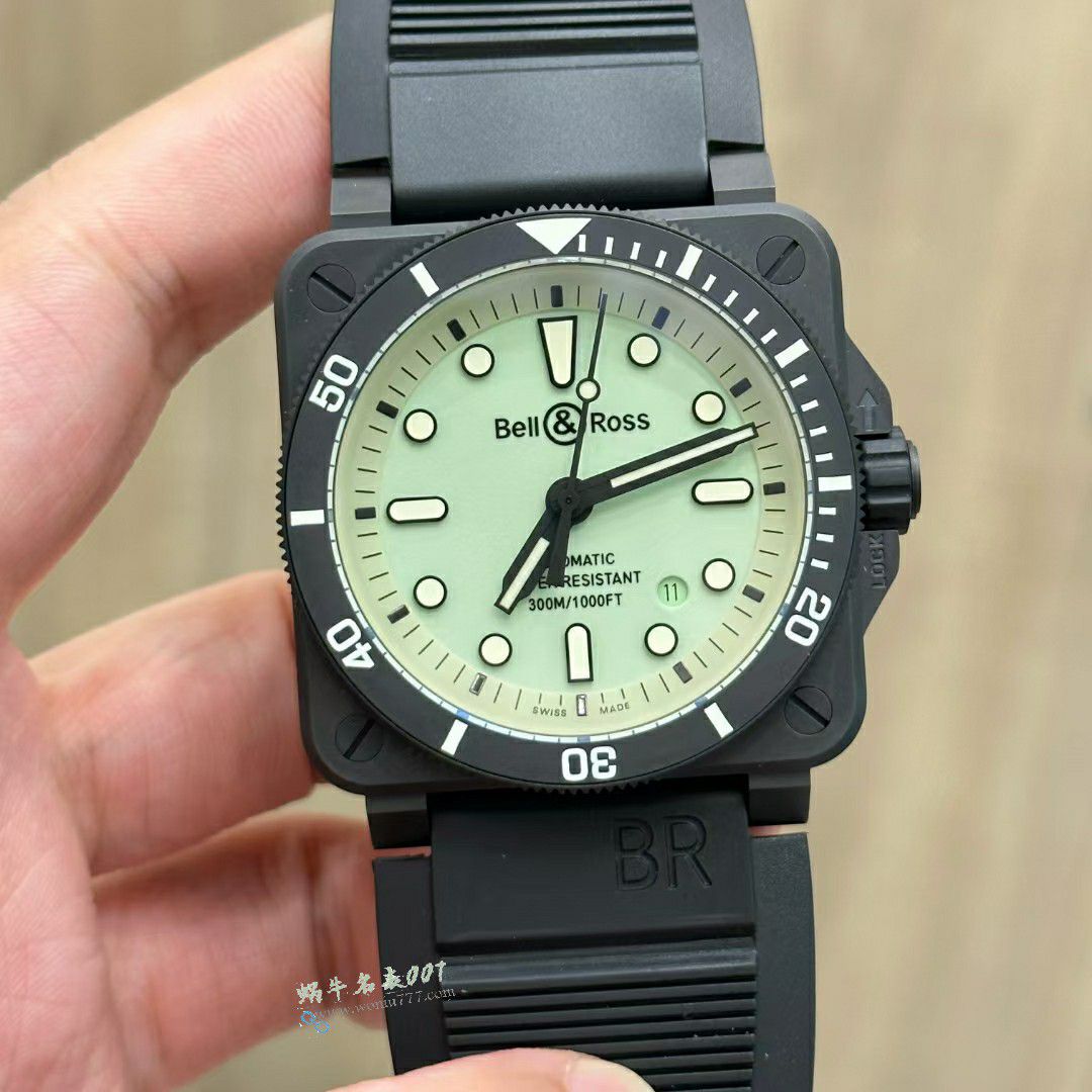 M+柏莱士一比一复刻手表INSTRUMENTS系列BR0392-D-C5-CE/SRB腕表 / BR061