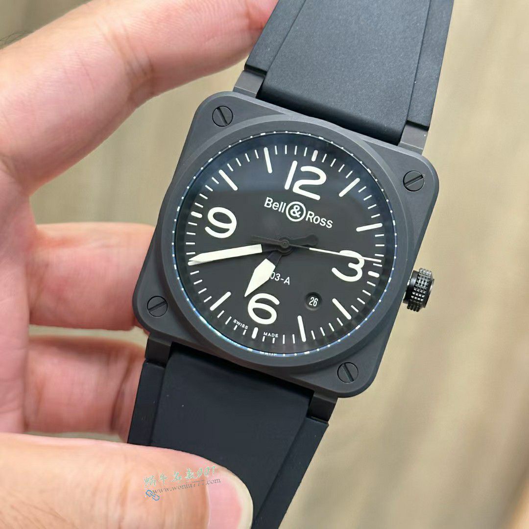 M+最好复刻柏莱士INSTRUMENTS系列BR03A-BL-CE/SRB腕表 / BR065