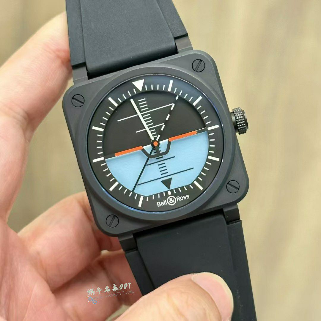 M+超A高仿复刻柏莱士手表INSTRUMENTS系列BR03A-PH-CE/SRB腕表 / BR067